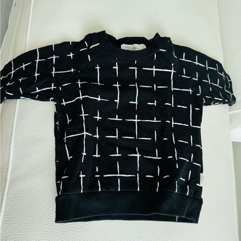 Miles the Label Miles Baby unisex printed sweatshirt 3 mo (3-9mo) Bloomingdale’s - Picture 3 of 6